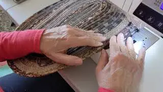 Finishing your round or oval jelly roll rug