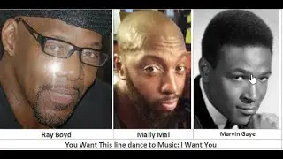 You Want This Line Dance Ray Boyd Mally Mal Marvin Gaye I Want You