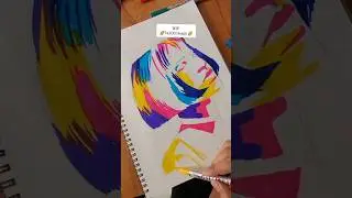 WIP 74/100 Heads 🌈 #art #artlove #drawing #sketch #markers