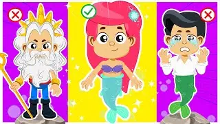 Disfraces de LA SIRENITA! 🧜‍♀️ | Dibujos Infantiles | SuperZoo