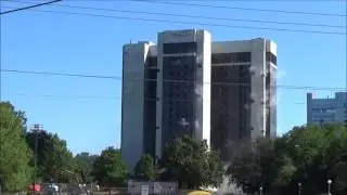 Higgins Hall Implosion July, 1  2017