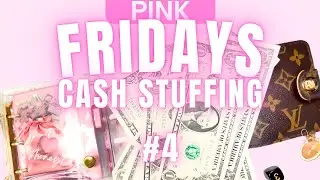 Pink Friday Cash Stuffing 💗 | $31 Budget | Roll & Save | Chit Chat | Discbound Envelope System