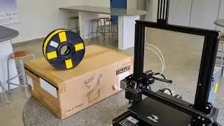 Operação básica da impressora 3D Ender 3 - Pt.1: Ligando e operando o painel