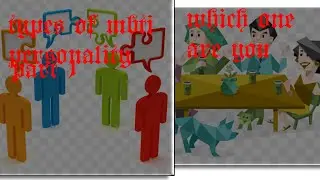 TYPES OF MBTI ! (PART 1 ) AvatarAce #viral #trend #animaker #edit #animation #robloxcharacters