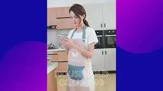 Household Cleaning Tools For Home and Kitchen Apron Panel Kitchen Aprons Woman #shorts​