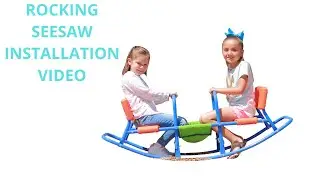 KIDS ROCKING SEESAW - PLAYGROUND - AGE 3 - 6 2020 SPRING SUMMER FUN- BACKYARD