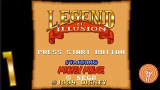 Legend of Illusion (Sega Game Gear) | Part 1 | Retro Disney Games