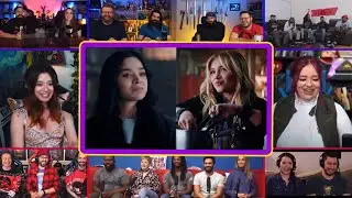 Mcu Fans React To YELENA & KATE BISHOP&rsquo;s Conversation | Hawkeye Ep5 Girls Night Reaction Compilation