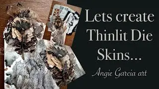 What?? Let’s give it a try! #diecuts #howto #mixedmedia