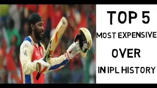 Top 5 most Expensive Over In IPL History | Amazing Runs In Just A One Over