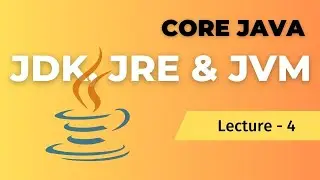 JDK, JRE and JVM in Java - Hindi | Lecture - 4