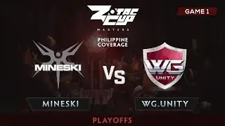 Mineski vs WG.Unity  | Game 1 | SEA Qualifier Final | Zotac Cup | PH Coverage