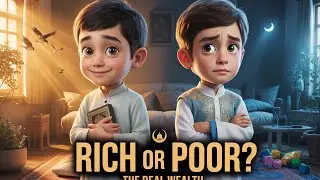 The Rich and the Poor Boys Friendship | The Consequences of Jealousy | Islamic Moral Story for Kids