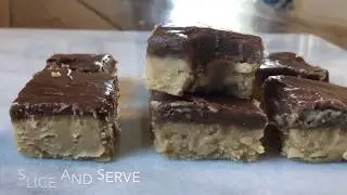 Layered Chocolate Peanut Butter Fudge