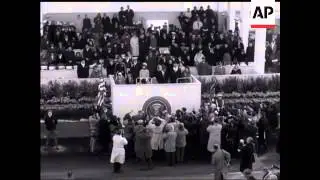 PRESIDENTIAL INAUGURATION - SOUND