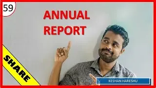 054  --  Annual report reading colombo share market👍💁&zwj;♂️