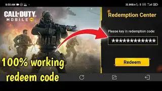 100% Working 16th September Redeem code codm September  2022 | codm Redeem code 2022 | Working code