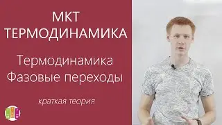 ЕГЭ МКТ и Термодинамика. Фазовые переходы