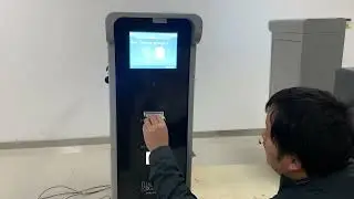 Parking Access and Revenue Control System Entrance and Exit Terminal Barcode Qr Code Ticket Verifier