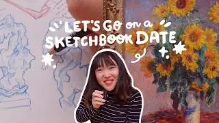 introvert artist in nyc ‧₊˚❀༉‧₊˚. let's go on a solo sketchbook date to the Met