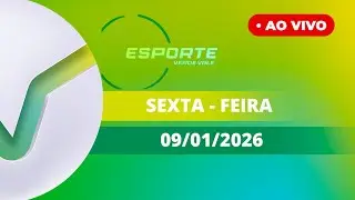 TV VERDE VALE | AO VIVO | ESPORTE VERDE VALE 09/01/2026
