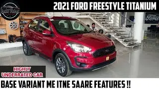 Ford Freestyle 2021 Titanium base variant detailed Review|Underrated car|Feature packed base variant