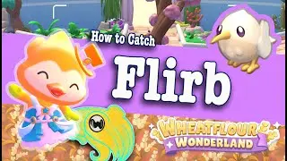 How to Catch a Flirb (bird) in Wheatflour Wonderland - Hello Kitty Island Adventure - Critter Guide