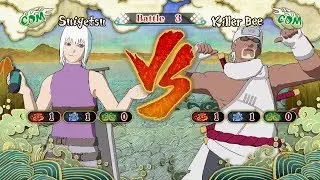 Naruto Shippuden: Ultimate Ninja Storm 3, Suigetsu Hozuki VS Killer Bee!