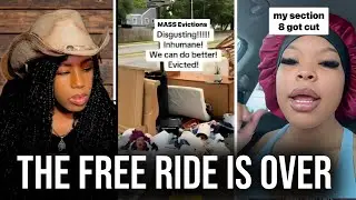 Section 8 Evictions THE  FREE RIDE IS OVER