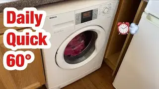 Beko WMB81445LW Excellence washing machine || Daily Quick 60&deg;