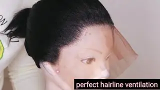 HOW TO: PERFECTLY VENTILATE HAIRLINE | FRONTAL/360/FULL LACE WIG | Detailed