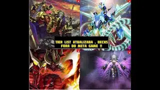 TIER LIST ATUALIZADA, DECKS FORA DO META GAME !!   - Yugioh Duel Links