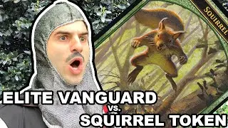 Elite Vanguard vs. Squirrel Token