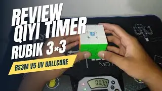 Review qiyi timer dan rubik MOYU RS3M V5 uv ballcore