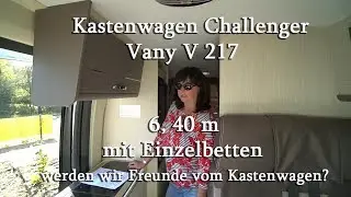 Roomtour Challenger Vany217 Kastenwagen