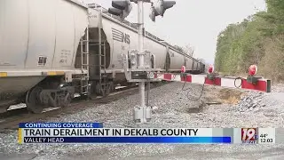 Train Derailment in DeKalb County | Jan. 23, 2025 | News 19 at Noon