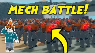 Mad City MECH BATTLE | Full Server Fight [MECH]