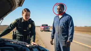 Black Single Dad Stopped to Help a Female Cop &mdash; Then Everything He Buried Came Back