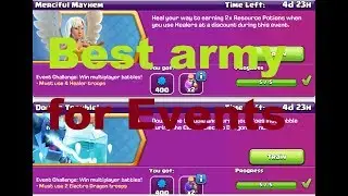 Best army for Events Merciful Mayhem and Double Trouble Clash of clans