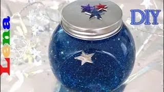 Glitzer Kugel machen 𝗺𝗶𝘁 𝗟𝗲𝗻𝗮 - How to make a glitter Jar - Galaxy DIY - как сделать блестящий шар