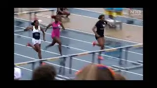 2025 4A State Championship- 100m Hurdles Girls Prelims