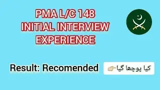 Pma L/C 148 Initial Interview Experience