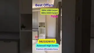 Crown 👑 8 New Project Launch Balewadi high street, Pune #homebuyers #softwaredeveloper