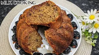 Sugar-Free Date Cake (Fluffy and Rich!) |كيكة التمر الخالية من السكر (هشة وغنية!)