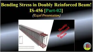 Bending Stress in Doubly Reinforced Beam! IS-456 [Part-02]