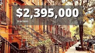 Inside a $2.395 Million Harlem, NYC Townhouse | Central Harlem 4-Unit Brownstone Beauty