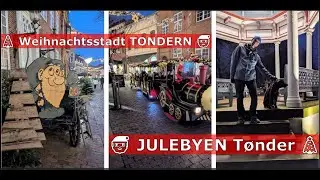 Weihnachtsstadt TONDERN in D&Auml;NEMARK l JULEBYEN T&oslash;nder 🎄🎅🎄 #weihnachtsmarkt #tondern