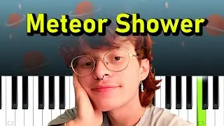 Cavetown - Meteor Shower  (Piano tutorial)