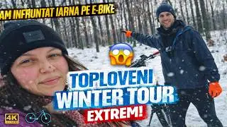 Traseu de VARĂ, supraviețuire de IARNĂ ❄️🔥 | E-Bike Adventure la Topoloveni