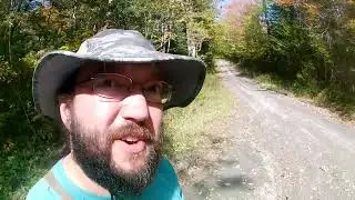 Forage and fire, looking for mushrooms in the Northeast Kingdom, Vermont